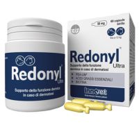 Redonyl Ultra mangime complementare per il supporto della funzione dermica di cani e gatti 60 capsule monodose