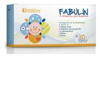 Fabulin integratore di vitamine con pappa reale 10 flaconcini 10ml