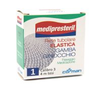 MEDIPRESTERIL RETE TUBOLARE ELASTICA GAMBA GINOCCHIO CAL3 4M 1PZ