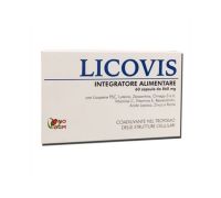 Licovis integratore antiossidante per la vista e per il trofismo delle strutture cellulari 60 capsule