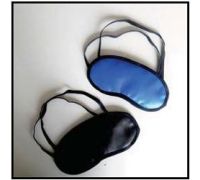 Mascherina notturna per la protezione occhi durante il sonno