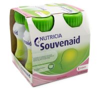 SOUVENAID FRAGOLA 4X125ML