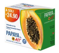 Papaya Act fermentata in polvere integratore anitossidante 30 bustine x 3 grammi