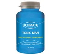 Ultimate Tonic Man integratore tonico adattogeno e per la spermatogenesi 80 compresse