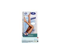 Sauber Linea Classica 13-17 mmhg collant open toe microrete 70 denari colore neutro beige taglia 4