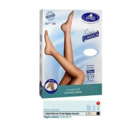 Sauber Linea Classica 13-17 mmhg collant open toe microrete 70 denari colore medio taglia 4