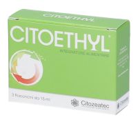 Citoethyl integratore digestivo depurativo e disintossicante per alcol 3 flaconcini x 15ml