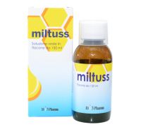 Miltuss integratore per il benessere delle vie respiratorie e la tosse soluzione orale 150ml