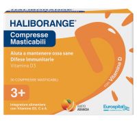 Haliborange integratore per il benesser edelle ossa e del sistema immunitario  30 compresse masticabili