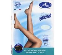 Sauber Linea Classica 13-17 mmhg autoreggente microrete 70 denari colore nero taglia 2