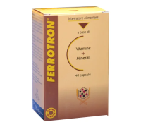Ferrotron integratore per la carenza di ferro 40 capsule
