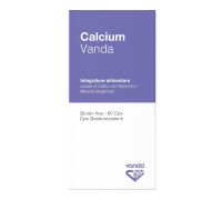 Calcium Vanda integratore per il benessere delle ossa 60 capsule