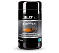 Nutriva Funghi Cordyceps integratore per le vie respiratorie e le difese immunitarie 60 capsule