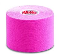 Kinesiotaping benda adesiva per il benessere muscolare colore rosa 5m x 5cm