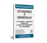 Physiomance vit & min integratore di vitamine e minerali 30 capsule