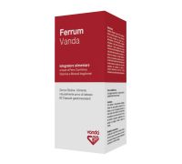 Ferrum vanda integratore di ferro con vitamine e minerali 60 capsule