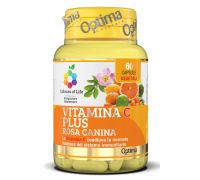 Vitamina C Plus Rosa Canina integratore per la normale funzione del sistema immunitario 60 capsule