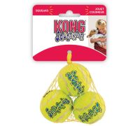 Air Kong Squeaker palla da tennis per animali