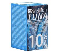WELLION LUNA CHOLES STRIPS10PZ