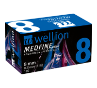 Wellion Medfine Plus 8 ago per penna da insulina G31 100 pezzi