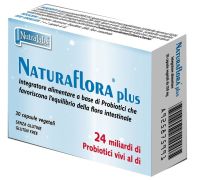 Naturaflora Plus integratore per l'equilibrio della flora intestinale 30 capsule
