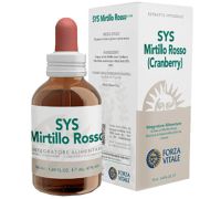 Sys mirtillo rosso integratore per le vie urinarie gocce 50ml