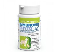 Immunovet Phyto 40 mangime complementare per le difese immunitarie per cani e gatti 40 capsule