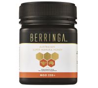 Berringa Miele Australiano Manuka MGO 220+ricostituente dolce bambini e adulti 250 grammi