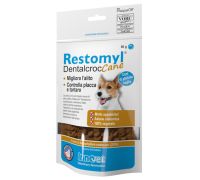 Restomyl Dentalcroc Cane mangime complementare per la salute del cavo orale crocchette 60 grammi