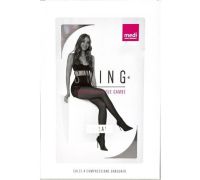 Medi collant 18mmhg nero taglia 5