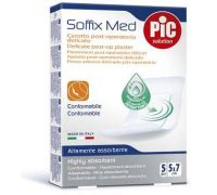 Pic Soffix Med cerotto post-operatorio delicato 5x7cm 5 pezzi