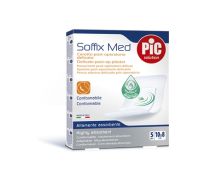 Pic Soffix Med cerotto post-operatorio delicato 10x8cm 5 pezzi