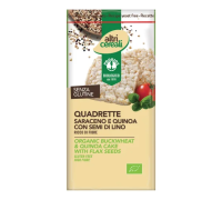 Altricereali quadretti grano saraceno e quinoa senza glutine 250 grammi