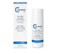 Ceramol 311 Gel viso idratante lenitivo per pelle sensibile intollerante e allergica 50ml