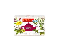 Royal Regime Tea infuso di erbe naturali per la regolarità intestinale e drenaggio dei liquidi 25 bustine filtro