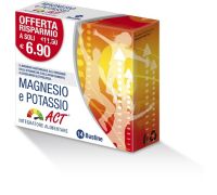 Magnesio e Potassio Act integratore di sali minerali 14 bustine