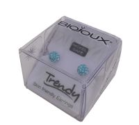 Biojoux Cielo Crystal orecchini in acciaio chirurgico