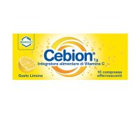 CEBION VIT C LIMONE 10CPR EFFERVESCENTI