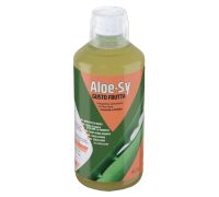 Aloe-Sy integratore succo puro di aloe vera per il benessere intestinale gusto frutta 1000ml
