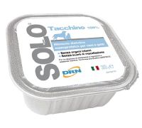 Drn Solo tacchino cibo umido per cani e gatti 300 grammi