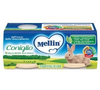 Mellin coniglio omogenizzato 2x120 grammi