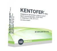 Kentofer Folico integratore di ferro con vitamine 20 stick pack