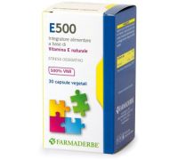 E500 integratore di Vitamina E naturale 30 capsule