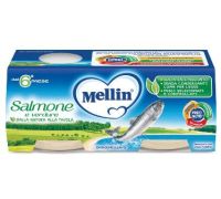 MELLIN OMOG SALMONE 2X80G