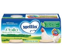 Mellin pollo omogeneizzato 2 x 80 grammi