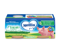 Mellin maiale omogeneizzato 2 x 80 grammi