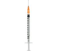 Siringa insulina extrafine 1ml g25 ago removibile 1 pezzo
