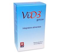 Vid3 integratore per l’apparato muscolo-scheletrico e il sistema immunitario gocce orali 20ml