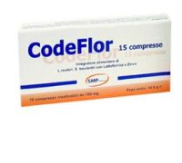 Codeflor integratore a base di fermenti lattici 15 compresse