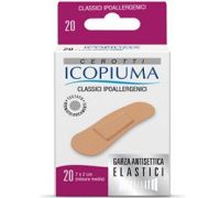 Icopiuma cerotti classici ipoallergenici misura media 7x2cm 20 pezzi